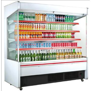 BEVERAGE FRUIT AND VEGETABLES REFRIGERATOR DISPLAY RACKS OPEN CHILLER